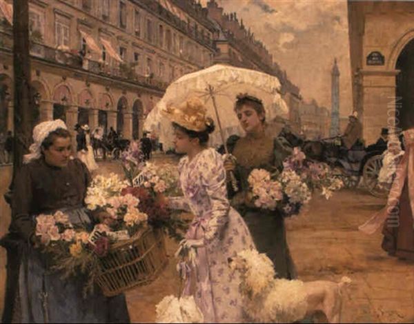 On The Rue De Rivoli - view 1