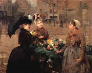 Mes Derniers Fleurs by Louis Marie de Schryver