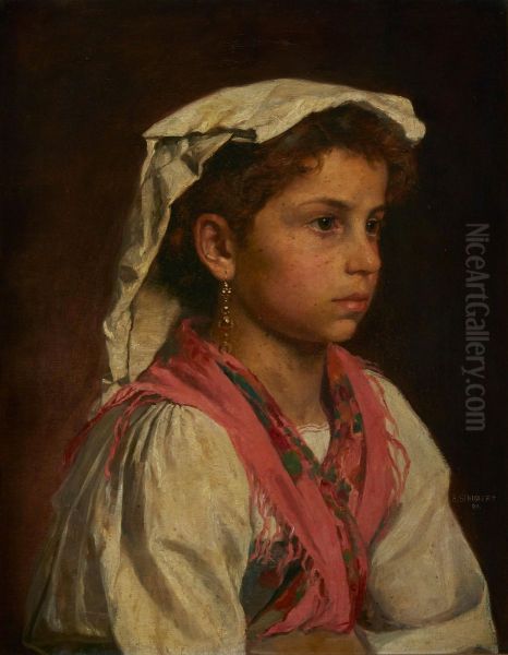 A Young Italian Girl - view 1