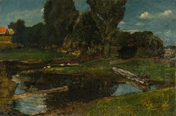 Landschaft Mit Ententeich - view 1