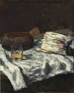Stillleben Mit Spargel by Carl Schuch
