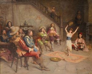 Jeune Fille Au Tambourin by Claude Emile Schuffenecker