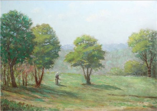 Paysanne Dans La Campagne - view 1