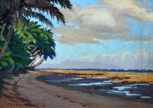 Fiji Beach by Arthur D'Auvergne Boxall