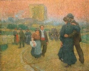 Promenade Du Soir Aux Buttes Chaumont