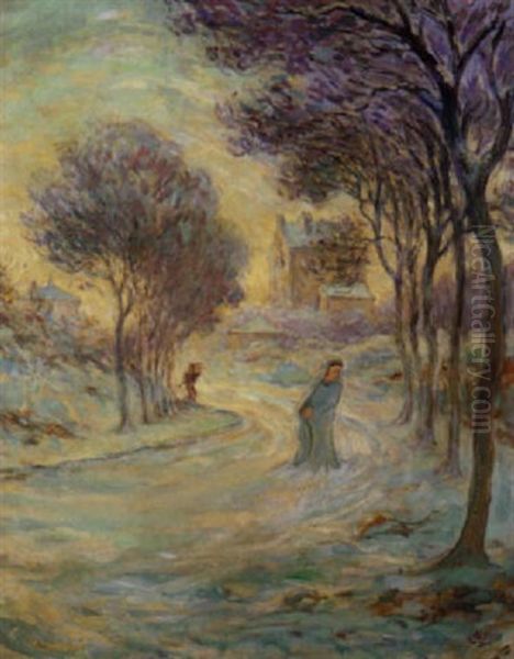 Paysage De Neige En Ile-de-france - view 1