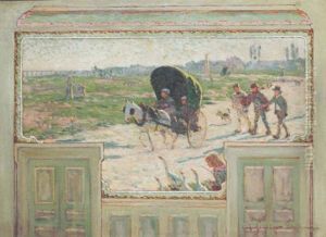 La Carriole Sur La Route, Le Matin
