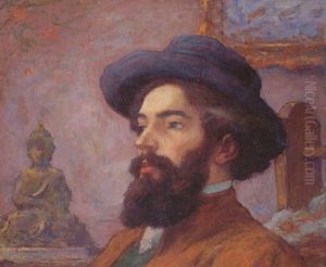 Portrait D'artiste Au Bouddha