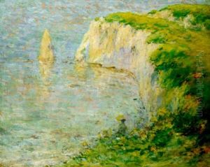 Cliffs At Etretat by Claude Emile Schuffenecker