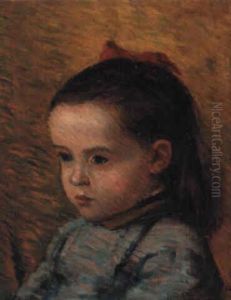Portrait De Jeanne Josephine Schuffenecker by Claude Emile Schuffenecker
