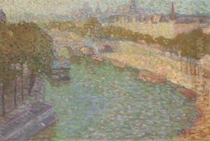 Paris, La Seine, Ile Saint Louis