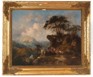 Gebirgslandschaft by Dominik Schufried