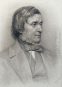 Portrait Drawing Of William Boxall R.a.