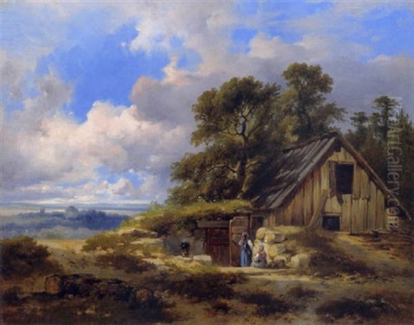 Landschaft Mit Figurlicher Staffage - view 1
