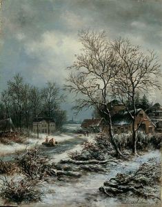 Winterlandschaft by Lion Schulman