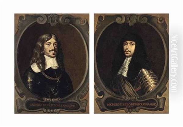 Portrait Of John Ii Casimir (1609-1672), King Of Poland And Grand Duke Of Lithuania; And Michael I (1640-1673), King Of Poland And Grand Duke Of Lithuania - view 1