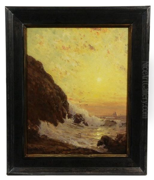 Sunset, Monhegan - view 1