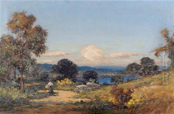 Figure In Landscape - view 1