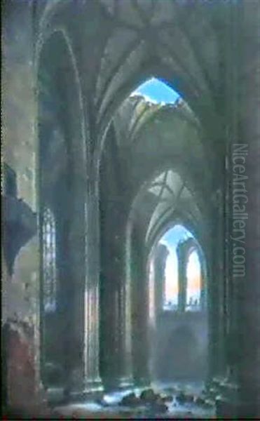 Inneres Einer Kirchenruine - view 1