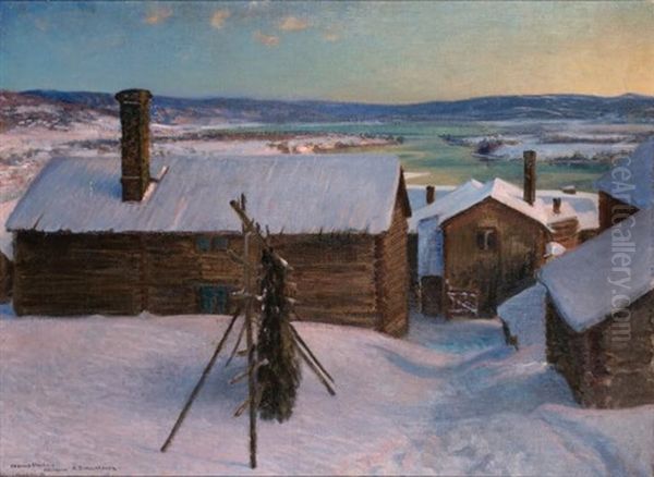 Ullvi-leksand In Winter - view 1