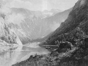 Obersee Mit Hochkonig Und Ubergossener Alm Obersee Mit Hochkonig Und Ubergossener Alm