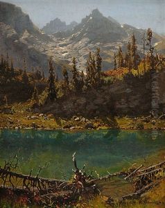 Schachensee Mit Dreitorspitze by Robert Schultze