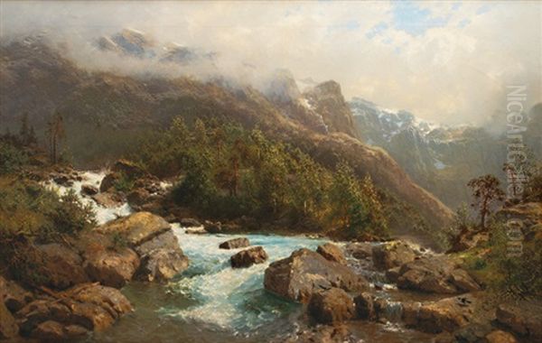 The Rauma Falls In Norway - view 1