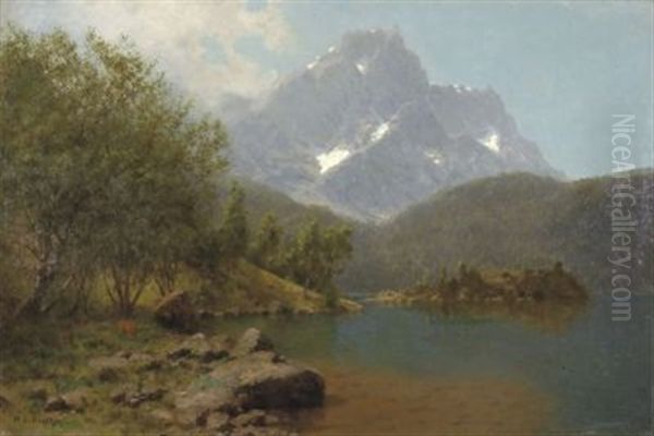 Der Eibsee Bei Garmisch - view 1