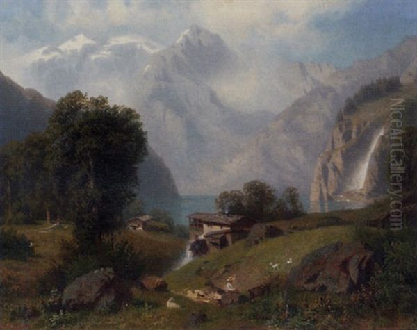 A Lakeside Idyll - view 1