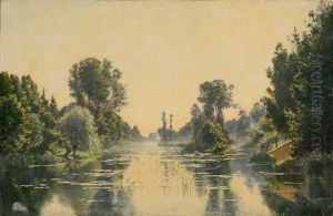Sur Le Loing A Montigny-sur-loing En Aout