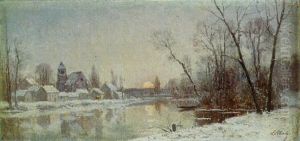 Les Bords Du Loing Au Printemps