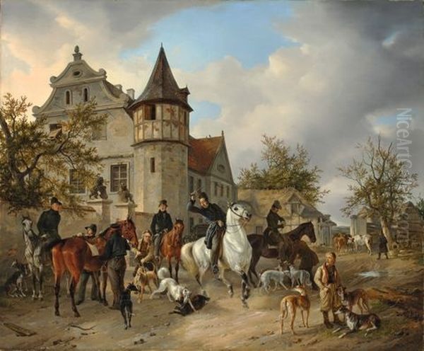 Setting Out On The Hunt - view 1