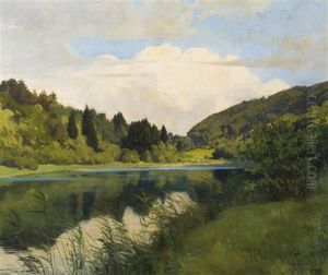 At The Waterside by Emil Schulze