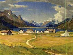Silvaplana Im Engadin by Emil Schulze