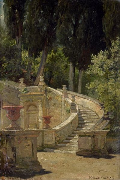 Treppenaufgang Im Park Der Villa D'este - view 1
