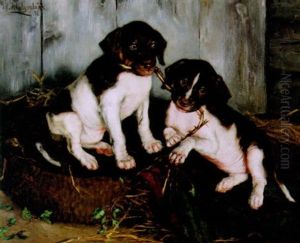 Hundvalpar by Ida Eleonora de Schulzenheim