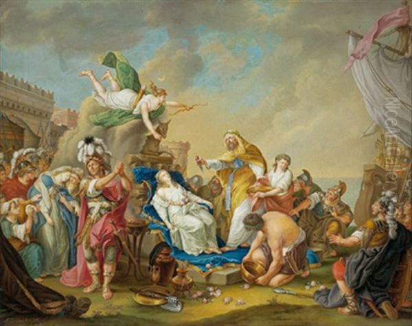 Die Opferung Der Iphigenie, Tochter Des Agamemmnons - view 1