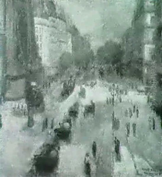 Porte St. Denis, Paris - view 1