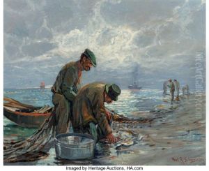 Fishermen by Paul Schumann