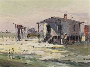 Fisherman Shack by Paul Schumann