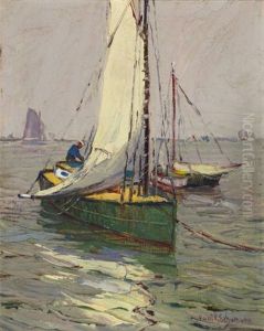 Sailboats by Paul Schumann