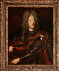 Portrait De Charles Vi De Habsbourg En Armure by Jacob van Schuppen