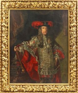 Portratt Forestallande Kejsare Karl Vi Av Habsburg by Jacob van Schuppen