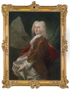 Bildnis Eines Aristokratischen Herrn by Jacob van Schuppen
