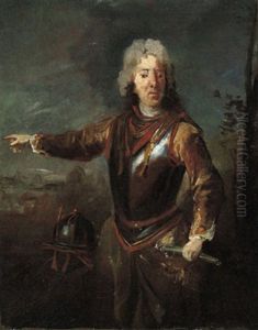 Bildnis Des Prinzen Eugen Von Savoyen by Jacob van Schuppen