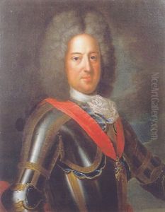 Portrait Du Duc De Lorraine En Armure