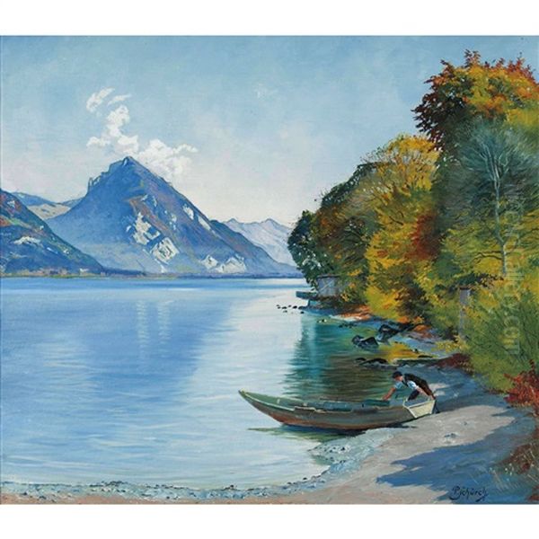 Thunersee Von Leissigen Aus - view 1