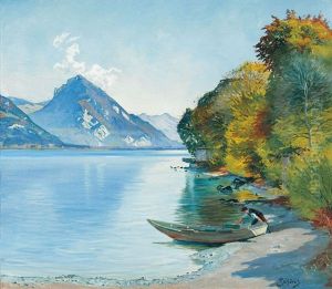 Thunersee Von Leissigen Aus