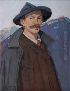 Selbstbildnis by Paul Schuerch