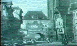 La Grosse Horloge, Rouen, Normandy by Alfred von Schussler